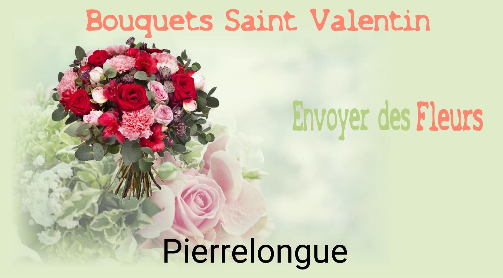 Roses de Saint-Valentin livrées à Pierrelongue